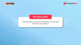 12 Fomentando la Lectura Descubre el universo literario con Leoteca [upl. by Vipul]