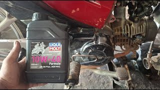 LIQUI MOLY 10w40 wave110i အဂၤ်င္ဝယ္လဲမယ္ [upl. by Manda]