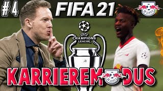 FIFA 21 WICHTIGES CHAMPIONS LEAGUE SPIEL  04 ⚽️ RB Leipzig Karriere deutsch [upl. by Aneloj]