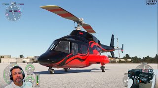 Cowansim Bell 222B  Checking it out Review  MSFS [upl. by Eceinal]