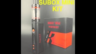 Kanger Subox Mini Starter Kit [upl. by Rabah]