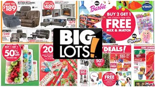 BIG LOTS BLACK FRIDAY 2019 FULL AD PREVIEW [upl. by Kathy308]