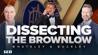 Nathan Buckley reacts to a CONTROVERSIAL Brownlow Medal  SEN [upl. by Antonin]