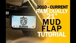 Gatorback 20102018 Ram 3500 DRW 21quot Install [upl. by Bravar]