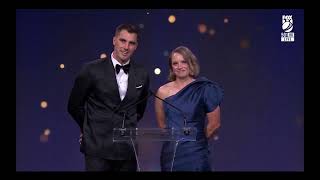 Pat Cummins amp Alyssa Healy opening the 2024 Australian Cricket Awards [upl. by Coney262]