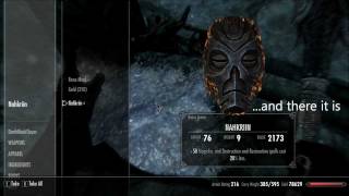 Skyrim  How to find the Nahkriin Dragon Priest Mask [upl. by Eanrahc872]