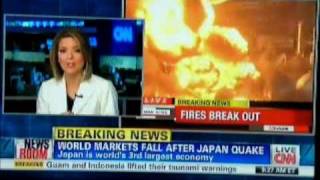 CNN BREAKING NEWS Tsunami Threatens US Crescent City amp West Coast [upl. by Anej]