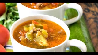 Kids Can Cook Yummy Veggie Soup [upl. by Alix]