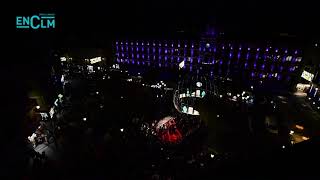 Encendido de las luces de Navidad en Toledo [upl. by Naesar]