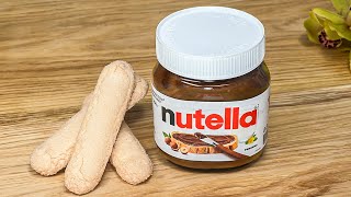 So machen Sie das perfekte Dessert Nur Plätzchen und Nutella [upl. by Navlys]