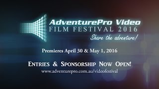 AdventurePro Video Film Festival presented by ACA 2016 Promo amp 2015 Trailer [upl. by Nosilla]