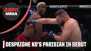 Robelis Despaigne wins debut with 18SECOND KO on UFC 299 prelims  ESPN MMA [upl. by Nightingale]