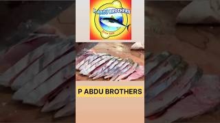 P Abdu brothers fisheries VelloreKing fish paper cutting fish [upl. by Fawn]