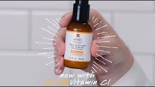 How to Apply Kiehls NEW PowerfulStrength LineReducing Concentrate [upl. by Noryv]