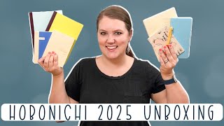 2025 Hobonichi Haul  A5 English Cousin Cousin Avec A6 DayFree English Original Techo amp Weeks [upl. by Ygiaf]