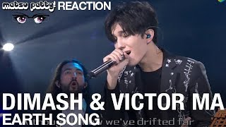 Dimash amp Victor Ma  EarthSong  Reaction [upl. by Yenohtna]