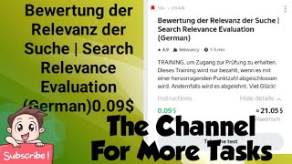 Bewertung der Relevanz der Suche  Search Relevance Evaluation GermanAccepted 009 Exam [upl. by Martina594]