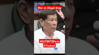 War on illegal drugs President digong digongduterte warondrugs dutertelegacy [upl. by Dirgis]