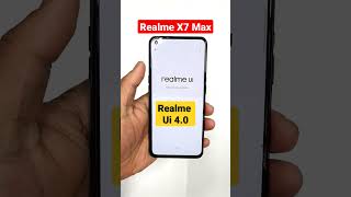 Realme Ui 40 Update Received in Realme X7 Max [upl. by Adriana913]