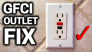 How to Replace a GFCI Outlet  Not Working [upl. by Idona]