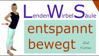 🏝️ 24 min schmerzfreier unterer Rücken durch sanfte Übungen  LWS Gymnastik ohne Geräte [upl. by Adaha651]