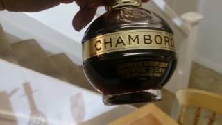 Chambord canti prosecco royal cocktail demonstration tasting mini gift set unboxing [upl. by Lazare]