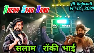 Salam Rocky Bhai 🔥  Rocky Star Band  Rajwadi Public खुश 😊  पिंटू भाई का new दमाका 🔥 [upl. by Neron737]