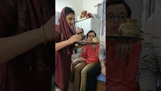 Bhai dooj puja youtube shorts The Cozy Corner With Anjali [upl. by Stenger457]