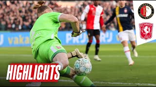 UNNERSTALL is bijzonder LASTIG te passeren  Feyenoord  FC Twente 28012024  Highlights [upl. by Heindrick610]