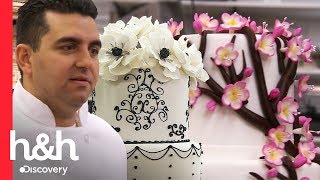 3 pasteles de flores de Carlo’s Bakery  Cake Boss  Discovery HampH [upl. by Tegan]