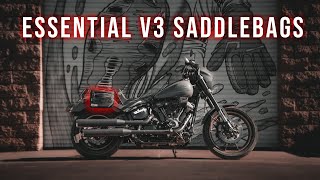 Thrashin Supply Co Essential V3 Saddlebags Review  My Honest Opinion [upl. by Eltrym]