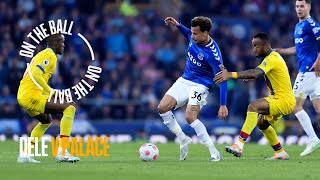 HUGE IMPACT  ON THE BALL DELE V CRYSTAL PALACE [upl. by Ahsimed]