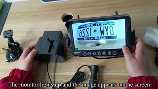 S21 Wireless RV Backup Camera Signal Pairing Video [upl. by Bab]