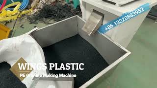 Plastic Recycling Machine Granulator Plastic Pallets Machine [upl. by Yereffej]