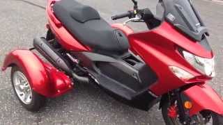 2011 Kymco Xciting 500r w Trike Kit  Walk Around [upl. by Cheung258]