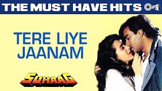 Tere Liye Jaanam  Suhaag  Ajay Devgn Karisma Kapoor  S P Balsubramaniam Chitra [upl. by Omar]