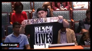 YouTuber Satirizes BLM Activist Demanding A George Floyd Bill At TX City Council Meeting [upl. by Mosra]