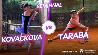 Semifinal Femenina  22º ITF Juniors Sanxenxo J300 Alena Kovackova VS Nellie Taraba [upl. by Delilah]