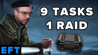 9 TASKS 1 CUP NIGHT RAID LIGHTHOUSE [upl. by Ynaffad]