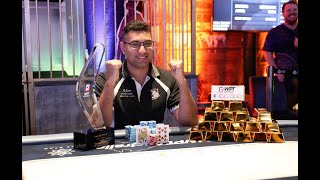 WPT Australia Mystery Bounty Champion  quotBOUNTY KINGquot Adam Thaggard [upl. by Rimola]