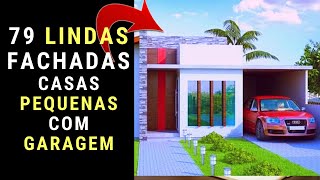 🔊Estilo em Tamanho Reduzido Explore Fachadas de Casas Pequenas com Garagem na Frente [upl. by Shing230]