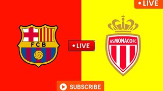 AS Mónaco vs FC Barcelona en vivo UEFA Champions League 2024 en vivo [upl. by Ailla941]