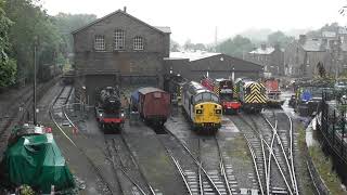 Haworth Yard at 448pm Sunday 8th September 2024 Please subscribe [upl. by Obara]