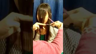 how to cut long layers from front  front haircut hairstyle layercut haircut shorts longhaircut [upl. by Kyred]