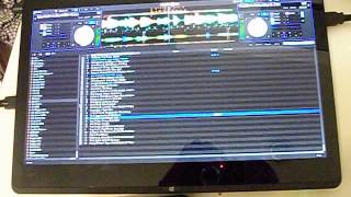 Serato Dj on Sony Vaio Laptop [upl. by Airetas]