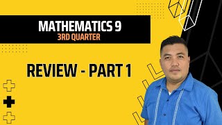 REVIEW  PART 1  GRADE 9 MATHEMATICS  3RD QUARTER  MathwithSirJM [upl. by Anitsim94]