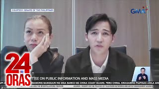 Sandro Muhlach ikinuwento ang nangyari nang papuntahin sa kuwarto kung nasaan sina  24 Oras [upl. by Rosaleen]