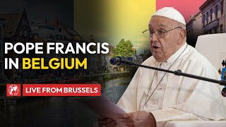 LIVE  Pope Francis in Belgium  Holy Mass  September 29th 2024 [upl. by Nnyroc]