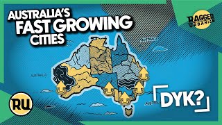 Australia’s 10 Largest Cities by Growth Rate  2023 Estimate [upl. by Ayot]