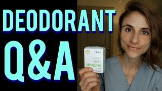 Deodorant QampA natural vs aluminum cancer risk botox odor 😓👃 [upl. by Ailaham997]